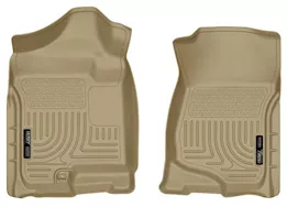 Husky Liner 07-13 silverado/sierra 1500/07-14 silverado/sierra 2500/3500 ext/crew cab front floor liners tan