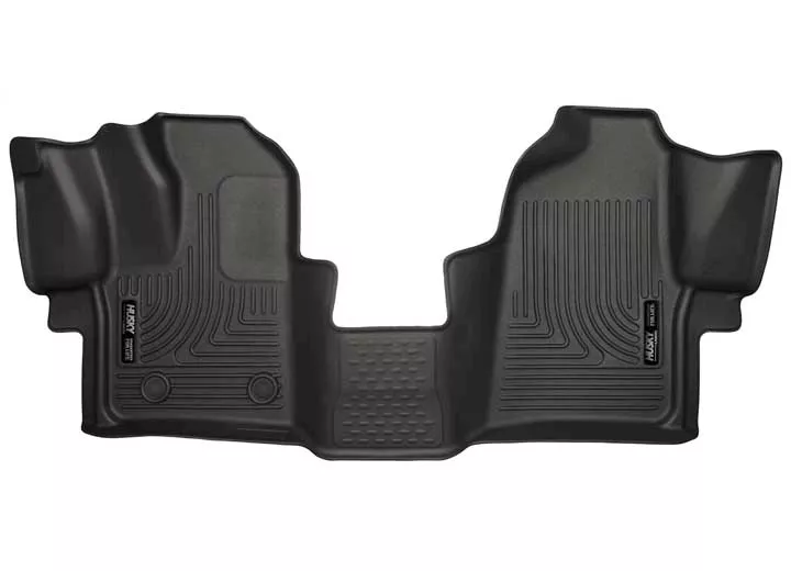 Husky Liner 15-21 transit-150 transit-250 transit-350 front floor liners weatherbeater black