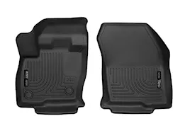 Husky Liner 15-c edge front floor liners x-act contour series black