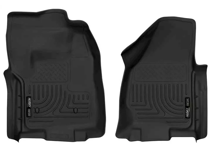 Husky Liner 12-16 f250/f350/f450 super duty black front floor liners