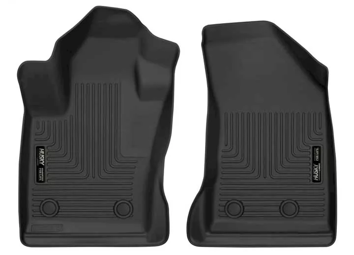 Husky Liner 17-23 compass passenger side has 2 floor mat retaining posts black front row flo