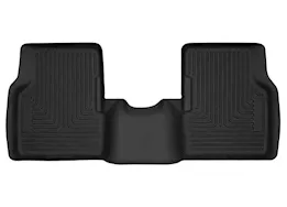 Husky Liner 17-23 compass passenger side has 2 floor mat retaining posts black 2nd seat floo