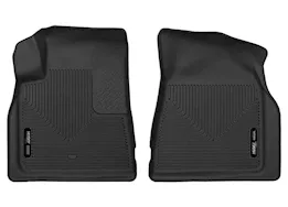 Husky Liner 07-17 acadia,enclave,traverse front floor liners x-act contour series black