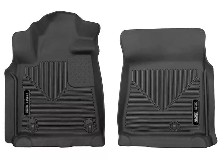 Husky Liner 07-11 tundra std/ext/crew cab front floor liners x-act contour series black