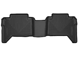 Husky Liner 05-23 tacoma crew cab pickup 2nd seat floor liner x-act contour series black