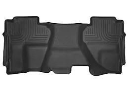 Husky Liner 14-17 silverado/sierra double cab 2nd seat floor liner (full coverage) x-act contour series black