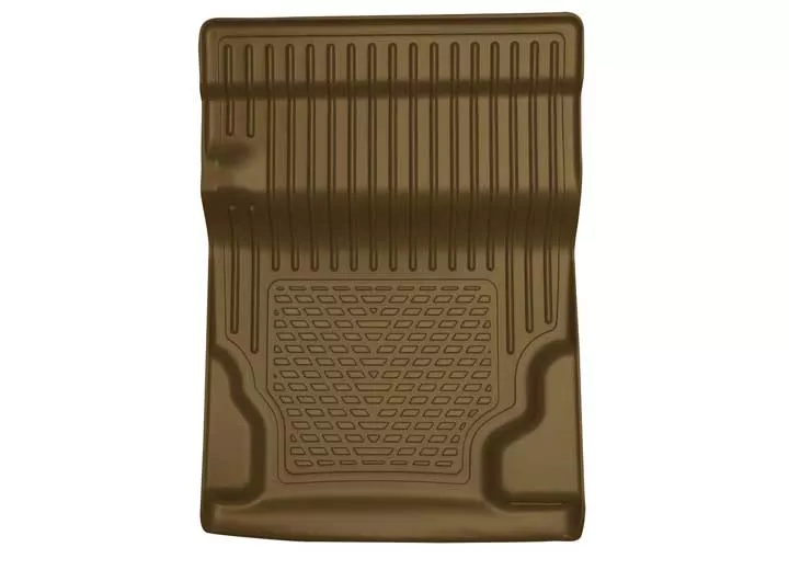 Husky Liner 11-14 escalade/tahoe/yukon w/2nd row bucket walkway floor liner tan