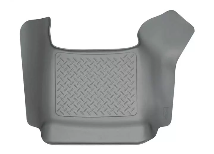 Husky Liner WeatherBeater Center Hump Floor Liner - Grey for Crew Cab or Mega Cab