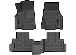 Husky Liner 21-c grand cherokee l front and second rows floor liner black
