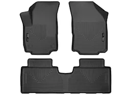 Husky Liner 18-c terrain black front & 2nd seat floor liners