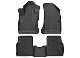 Husky Liner 17-23 compass front & 2nd seat floor liners weatherbeater series