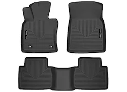 Husky Liner 18-c camry front & 2nd seat floor liners weatherbeater series