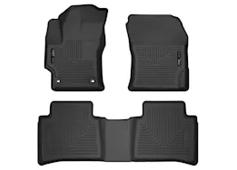 Husky Liner 20-23 corolla sedan front/2nd seat floor liners weatherbeater series black