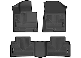 Husky Liner 22-23 tucson limited front/second rows floor liner black