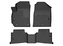 Husky Liner 21-23 seltos front & 2nd seat floor liners black