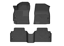 Husky Liner 21-23 elantra front & 2nd seat floor liners black