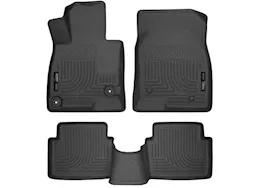 Husky Liner 14-16 mazda 3 front/2nd seat floor liners black