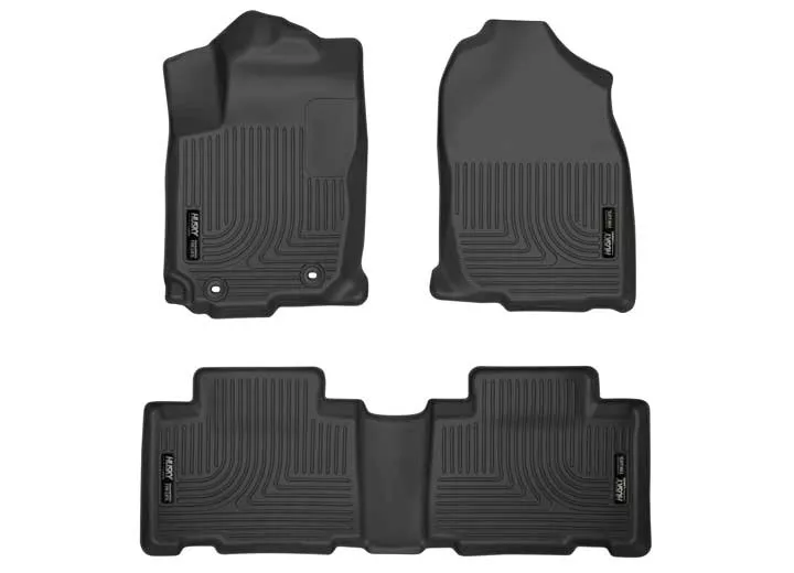 Husky Liner 13-16 rav4 front/2nd seat liners weatherbeater black