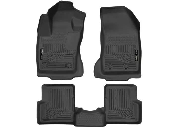 Husky Liner 15-22 renegade front & 2nd seat floor liners weatherbeater series black