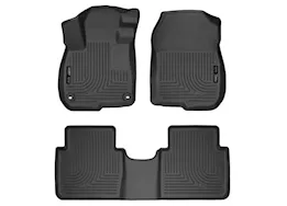 Husky Liner 17-22 honda cr-v front & 2nd seat floor liners weatherbeater series black