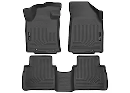 Husky Liner 16-21 maxima front & 2nd seat floor liners weatherbeater series black