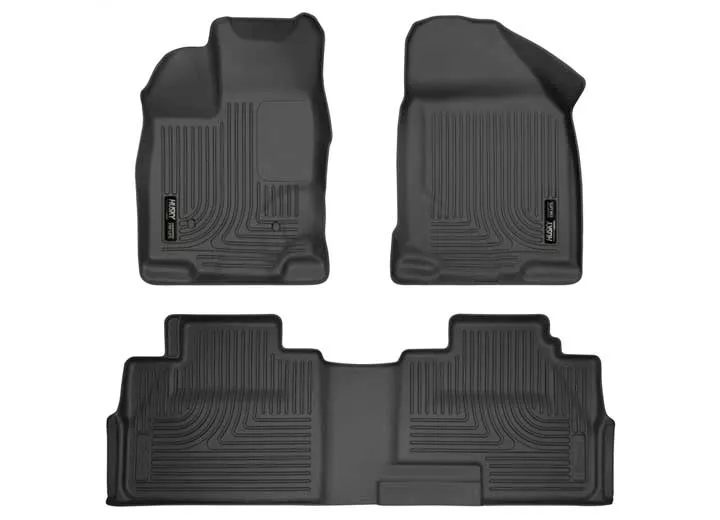 Husky Liner 07-14 edge 07-15 mkx front/2nd seat liners weatherbeater black