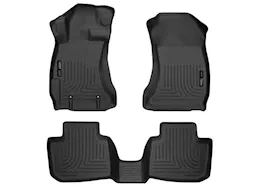 Husky Liner 12-21 impreza front/2nd seat weatherbeater floor liners black