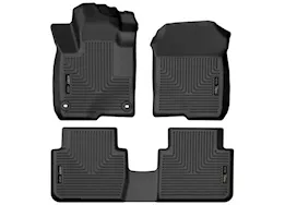 Husky Liner 23-c honda hr-v weatherbeater front & 2nd seat floor liner black