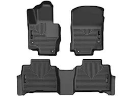 Husky Liner 20-23 mercedes-benz gle350 weatherbeater front & 2nd seat floor liner black