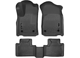 Husky Liner 16-c durango/grand cherokee front and rear weatherbeater series black