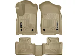 Husky Liner 16-c durango/grand cherokee 2nd and 3rd row weatherbeater series tan