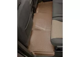 Husky Liner Classic Style 2nd Seat Floor Liner - Grey for Crew Cab