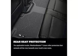 Husky Liner 15-c f150 supercab front & 2nd seat floor liners weatherbeater series black