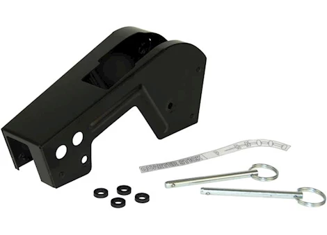 Hurst BLACK ANODIZED ALUMINUM COVER FOR QUARTER STICK SHIFTERS (W/ QUICK RELEASE PINS)