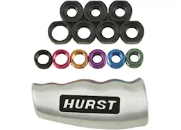 Hurst T-handle brushed alum univ