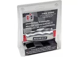 Hurst T-handle brushed alum univ