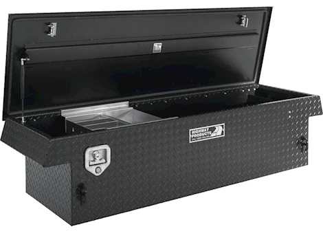 Highway Single Lid Tool Box w/ Black Diamond Plate Lid/Base- 70"x16"x23" Main Image