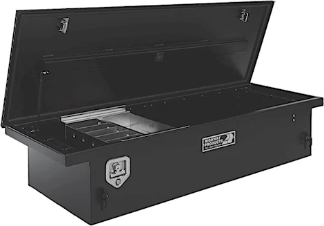 Highway Products 70X13.5X27 LOW PROFILE TOOL BOX WITH SMOOTH BLACK BASE/LEOPARD LID