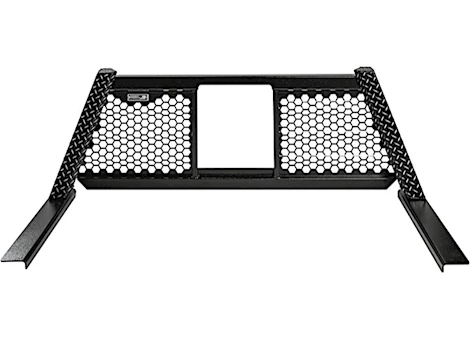 Highway Products Honeycomb open wave headache rack, leopard upright, smooth blk center, size 7 Main Image