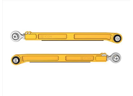 Icon Vehicle Dynamics 22-C TUNDRA/23-C SEQUOIA/24-C TACOMA BILLET REAR LOWER LINK KIT GOLD ANODIZING
