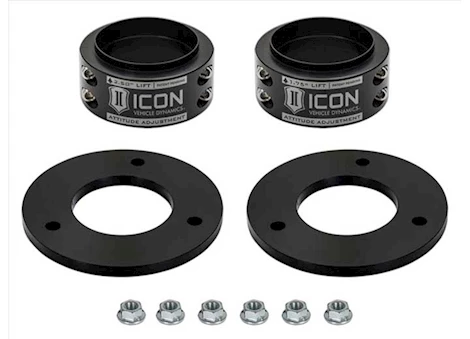 Icon Vehicle Dynamics 21-C RAPTOR .5-2.50IN AAC FRONT LEVELING KIT, NON 37 PACK