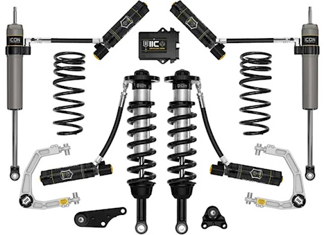 Icon Vehicle Dynamics 24-C TACOMA 1.25-3IN STAGE 6 SUSPENSION SYSTEM BILLET WITH MULTIRATE SPRING
