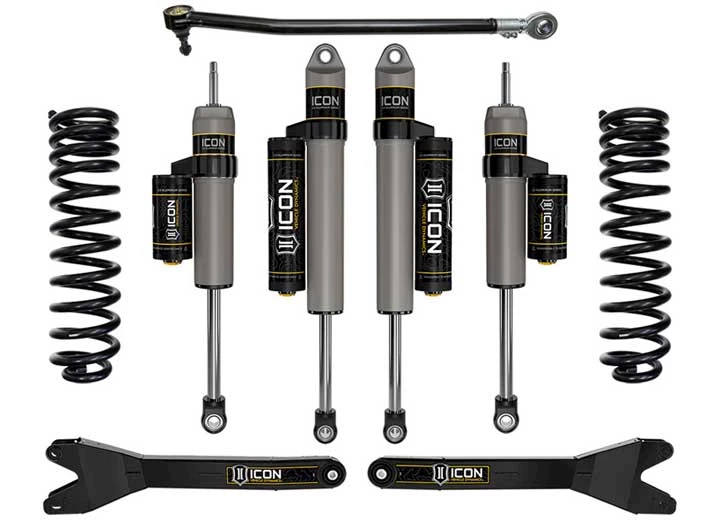 Icon Vehicle Dynamics 23-c f250/f350 gas 2.5 stage 3 suspension system w/ radius arms Main Image