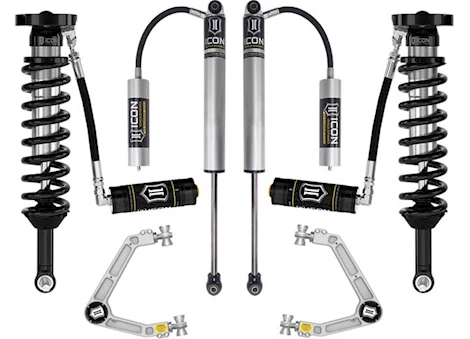 Icon Vehicle Dynamics 23-C CANYON/COLORADO 1.75-2.5 IN STAGE 3 SUSPENSION SYSTEM W BILLET UPPER CONTROL ARM
