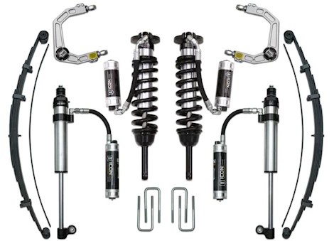 Icon Vehicle Dynamics 05-15 TACOMA 0-3.5"/ 16-UP 0-2.75" STAGE 9 SUSPENSION SYSTEM W BILLET UCA