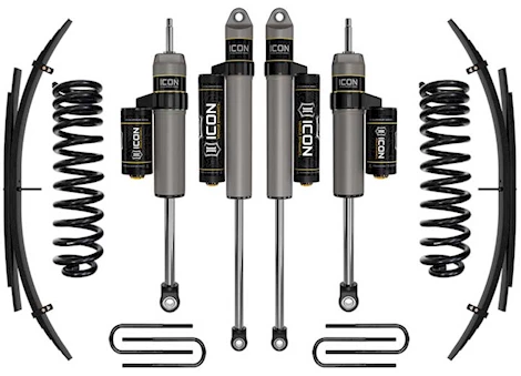 Icon Vehicle Dynamics 17-19 F250/F350 2.5IN STAGE 2 SUSPENSION SYSTEM W EXPANSION PACK