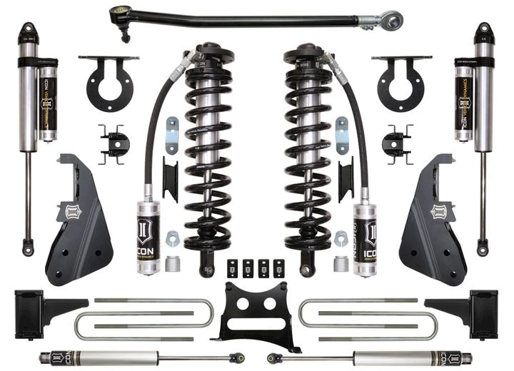 Icon Vehicle Dynamics 17-up ford f250/f350 4-5.5" stage 3 coilover conversion system Main Image