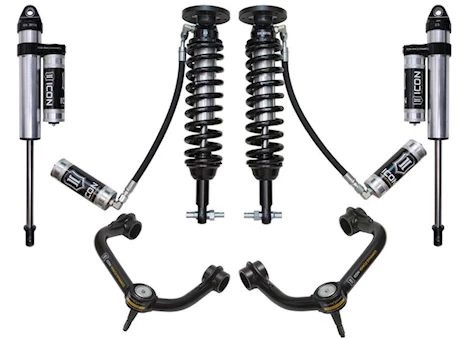 Icon Vehicle Dynamics 2015-UP FORD F150 2WD 1.75-3" STAGE 4 SUSPENSION SYSTEM W TUBULAR UCA