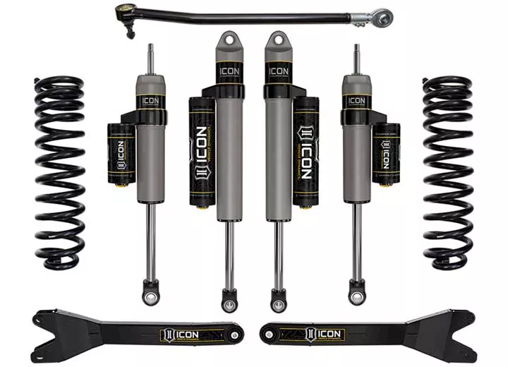 Icon Vehicle Dynamics 23-c f250/f350 gas 2.5 stage 3 suspension system w/ radius arms