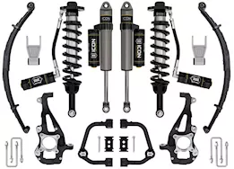 Icon Vehicle Dynamics 21-23 f150 4wd 3.5-4.5in stage 3 suspension system tubular uca/leaf pack